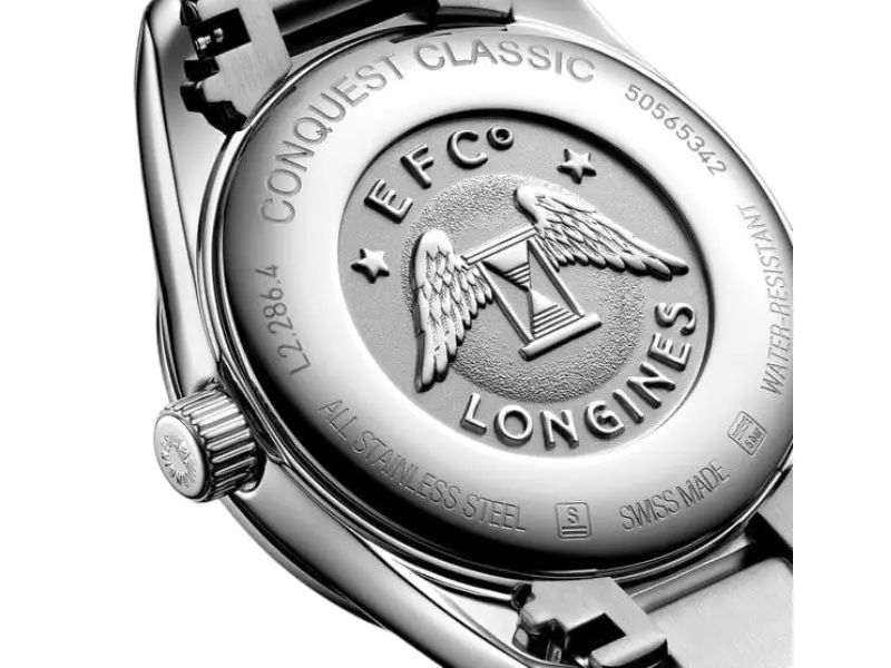 OROLOGIO DONNA QUARZO ACCIAIO/ACCIAIO CONQUEST CLASSIC LONGINES L2.286.4.52.6